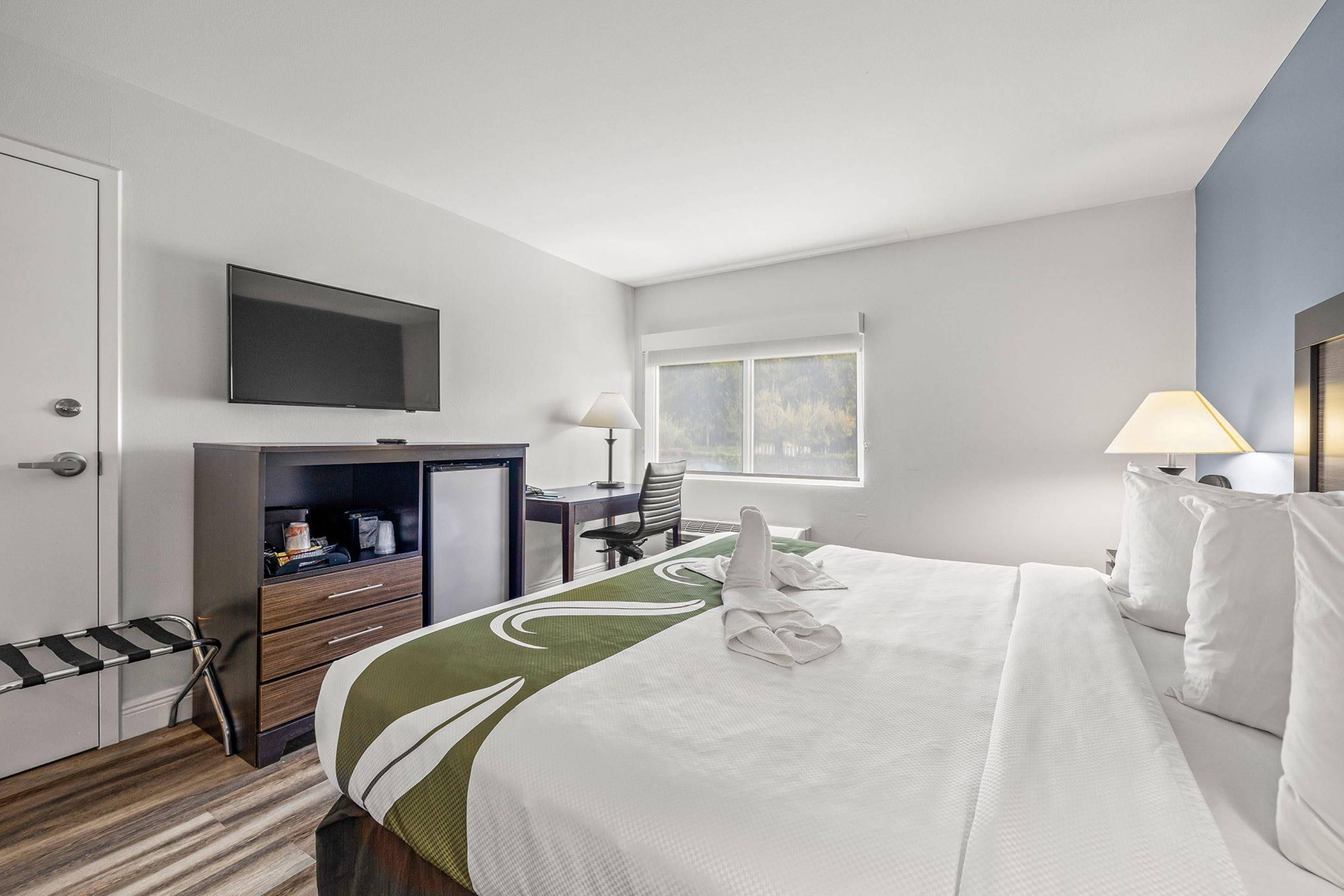 Quality Inn & Suites Tampa near Fairgrounds and Casino - טמפה - חדר שינה