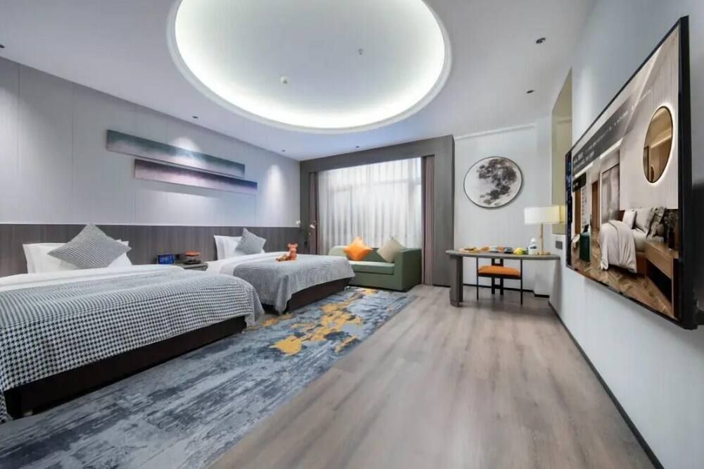 AI Stay Future Tang'an Hotel (Xi'an Longshou District Daming Palace West Subway Station) - Xi'an - Habitación