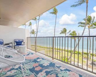 Condo On Beach With Ac - Laie - Balcón