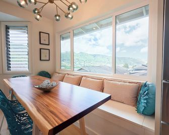 Private, Pet-friendly, Newly Renovated Rainforest retreat close to Waikiki. - Honolulu - Sala de jantar