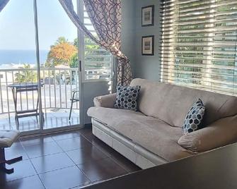 Puntas Penthouse 1 Br Ocean View, Ac, Wi-Fi - - Rincon - Sala de estar