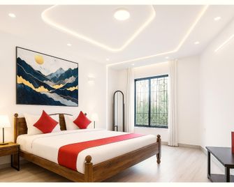 Goroomgo Caroline Homestay Bhubaneswar - Bhubaneshwar - Schlafzimmer