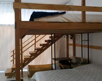 Loft 02 Cosiness of the European Valley - Blumenau - Schlafzimmer