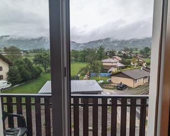 Le Balandri - Double room halfway between Geneva and Thonon - Lully - Balcony