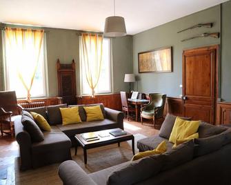 Authentic Norman House Between Countryside And Sea - Yerville - Sala de estar