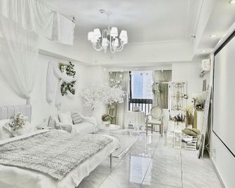 Goodnight·Qingkong Audio-Visual Art Hotel (Gaoping Wanda Plaza Branch) - Nanchong - Camera da letto