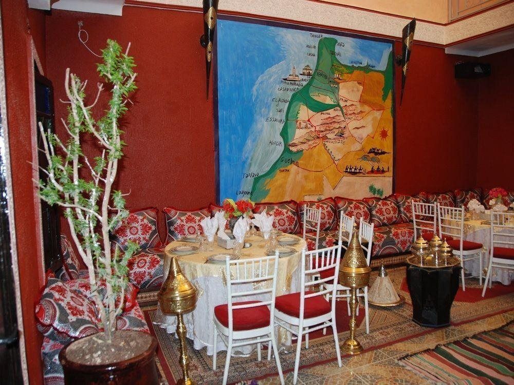 Kasbah Red Castel Hostel - מרקש - מסעדה