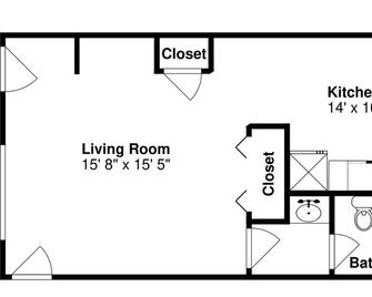 Cozy Coconut - Port Aransas - Floorplan