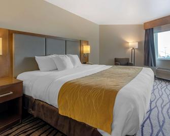 Comfort Inn & Suites Market - Airport - גרייט פולס - חדר שינה