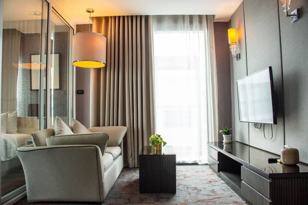 Chor Cher The Luxury Green Hotel - Sha Extra Plus - Bang Sao Thong - Obývací pokoj