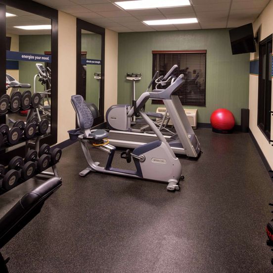 Gym view of Hampton Inn & Suites Carson City