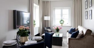 Wilhelmsen house Apartments - Tønsberg - Living room