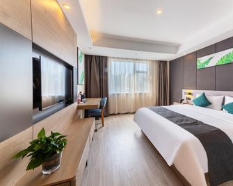 Up And In Hotel Hebei Shijiazhuang Xinhua District West Bei'erhuan Road - Shijiazhuang - Bedroom