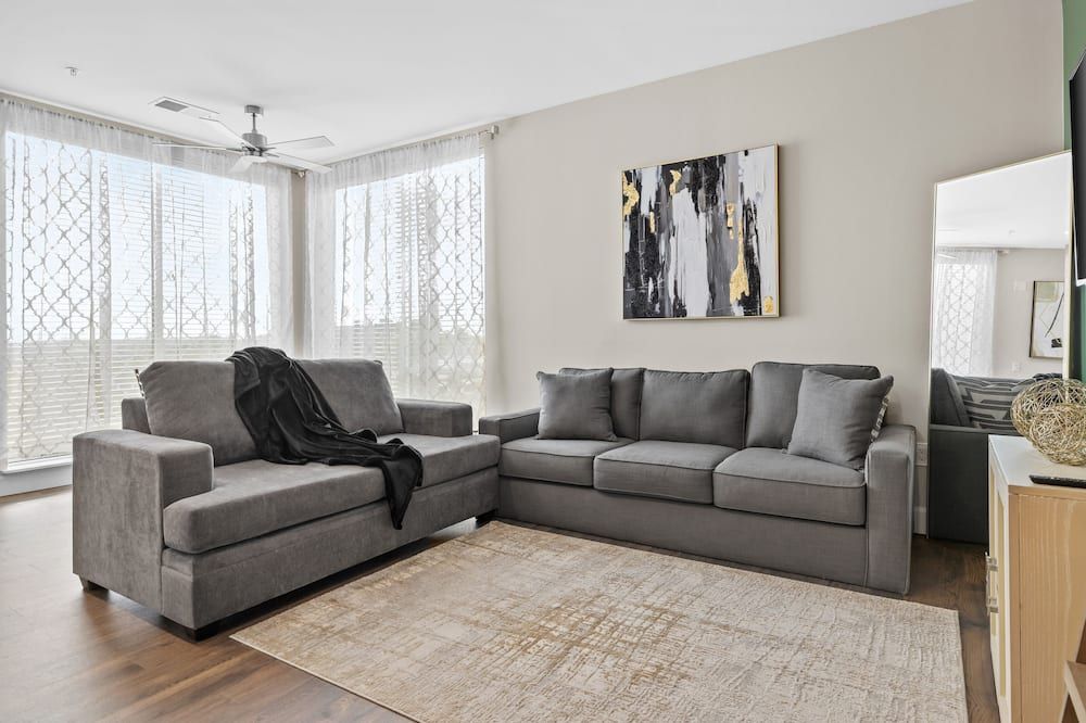 The Rodeo Drive Suite Penthouse The Gulch - נאשוויל - סלון