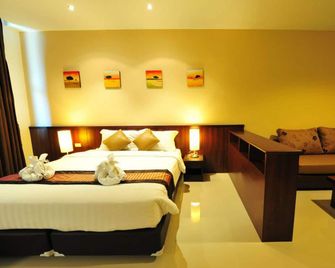 Green World Palace Hotel - Songkhla - Bedroom