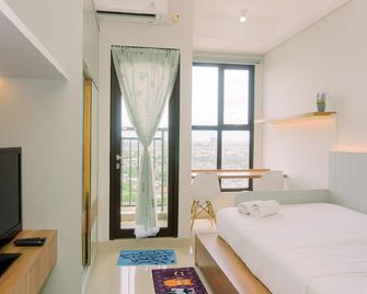 Good Deal And Simply Look Studio Room At Transpark Bintaro Apartment - South Tangerang City - Bedroom