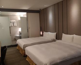 O2 Hotel Taipei Main Station - Taipei City - Bedroom