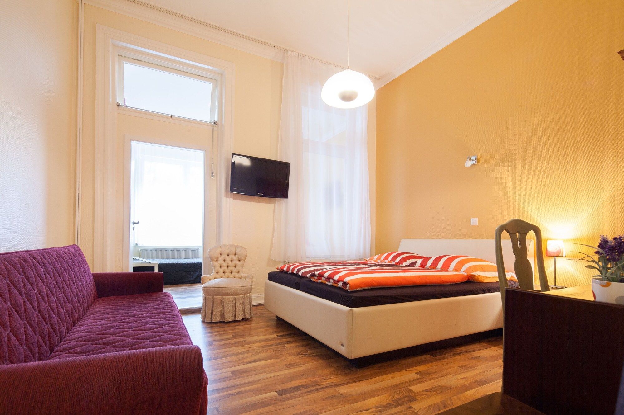 Hotel Marco Polo - Hamburg - Slaapkamer