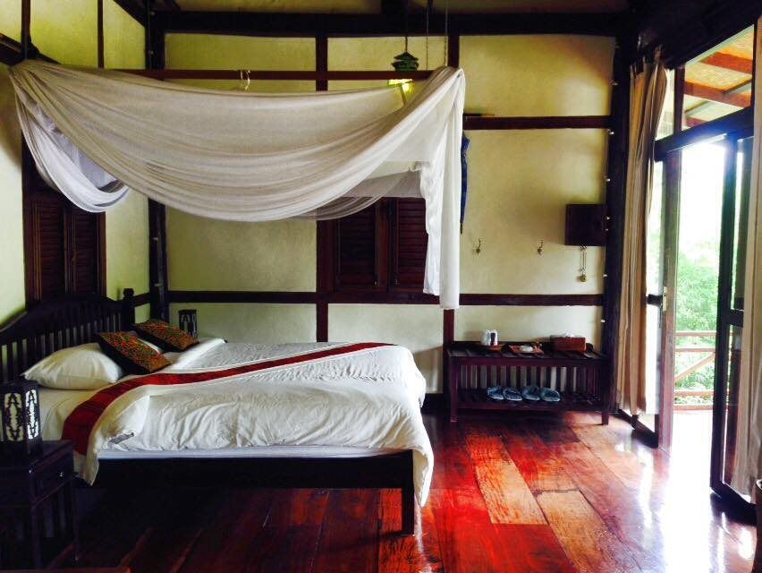 Lao Spirit Resort - לואנג פראבאנג - חדר שינה