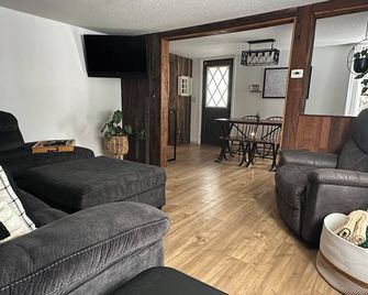 Charming 2-bedroom pet friendly house with hot tub and fire pit in Breckenridge - Breckenridge - Living room
