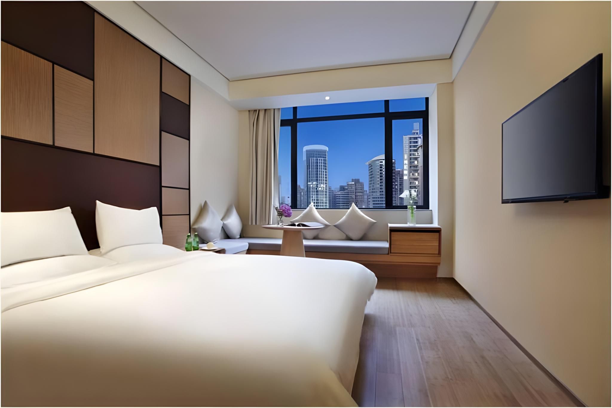 Ji Hotel Shanghai Anting Metro Station - שנחאי - חדר שינה