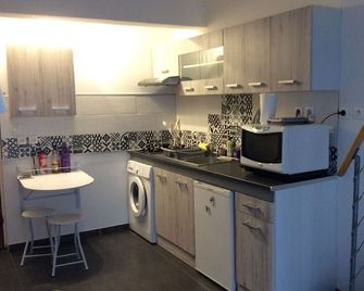 grand studio avec terrasse centre Castelnaudary - Castelnaudary - Küche