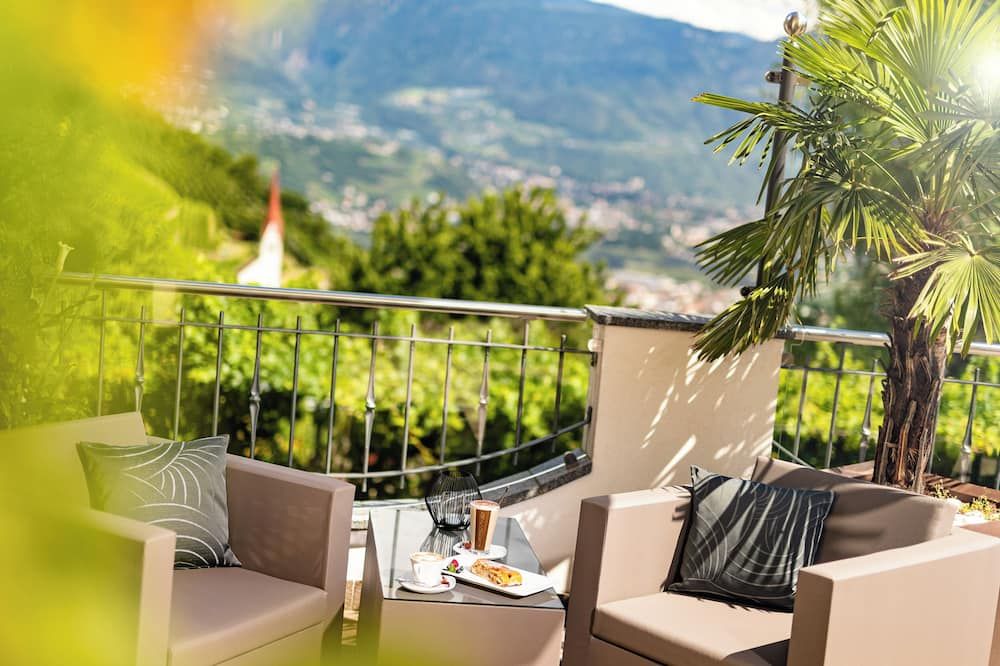 Hotel Am Sonneck - לאגונדו - מרפסת