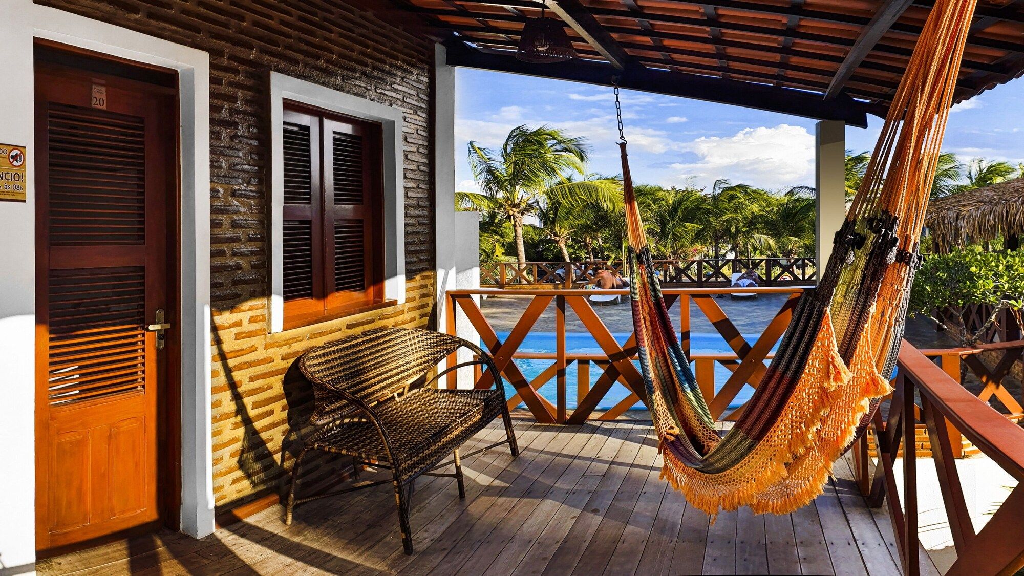 Pousada do Norte - ז'יז'וקה דה ז'ריקואקוארה - מרפסת