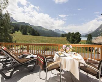 Hotel Bellavista - Silvaplana - Balkon