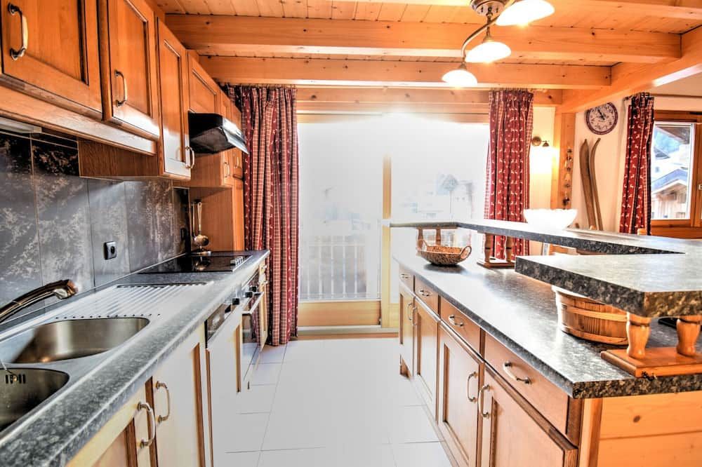 Beau duplex familial à Morzine avec WiFi et parking - FR-1-524-10 - Morzine - Keuken