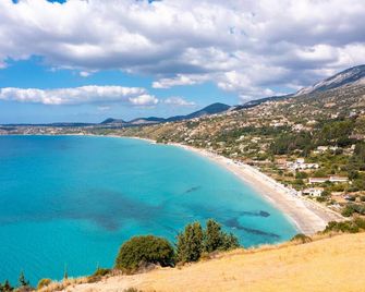 Villa Russa Alexandros Large Private Pool Walk to Beach Sea Views Wifi - 2018 - Argostoli - Strand