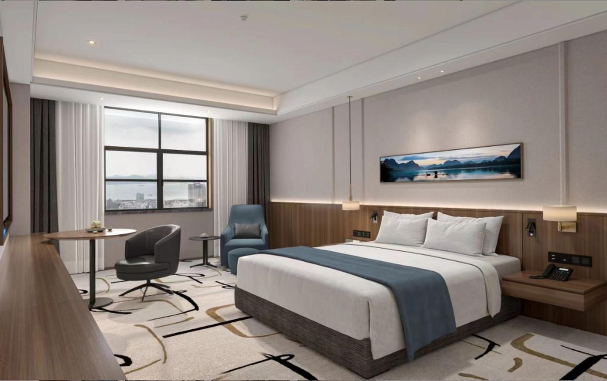 Zte Hotel - נאנז'ינג - חדר שינה