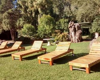 Hotel Colonial - Villa de Merlo - Patio