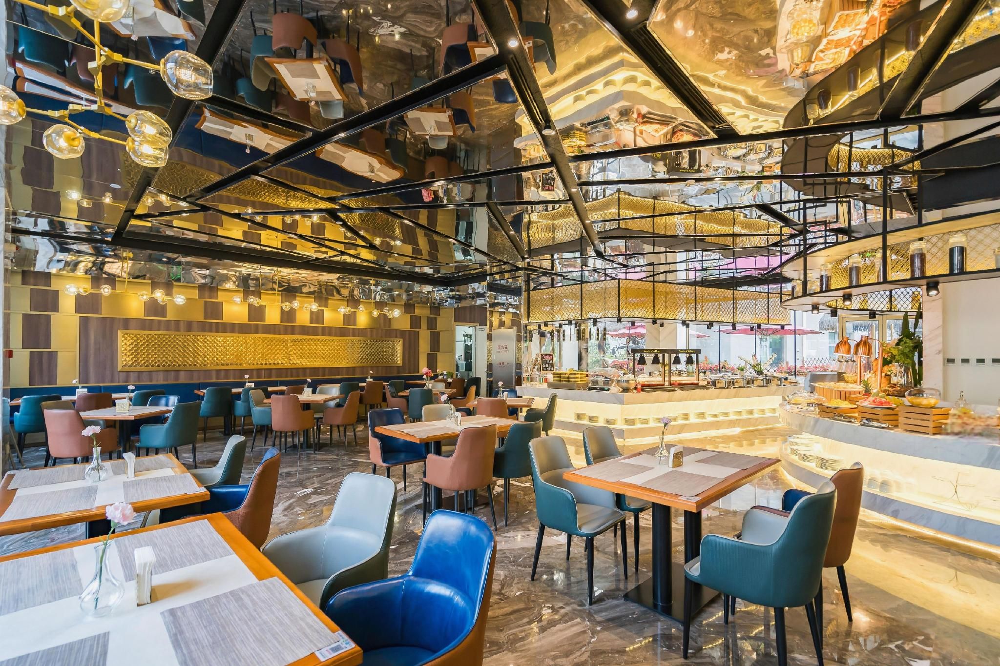 Yuanhang International Hotel - בייג'ין - מסעדה