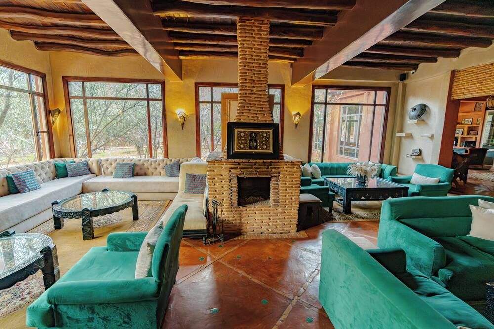 Ksar Shama - Atlas Mountain Retreat - Ouirgane - Lounge