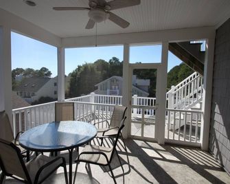 Roof Top Deck & Spacious Contemporary Home 3 Blocks to the Beach w/Free Golf, Water Park and More! - Bethany Beach - Balcony