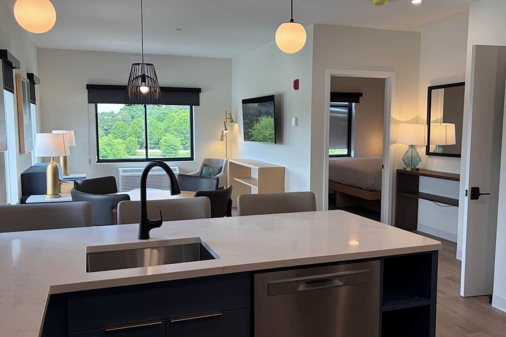 Xstay Suites Mansfield - מנספילד - מטבח