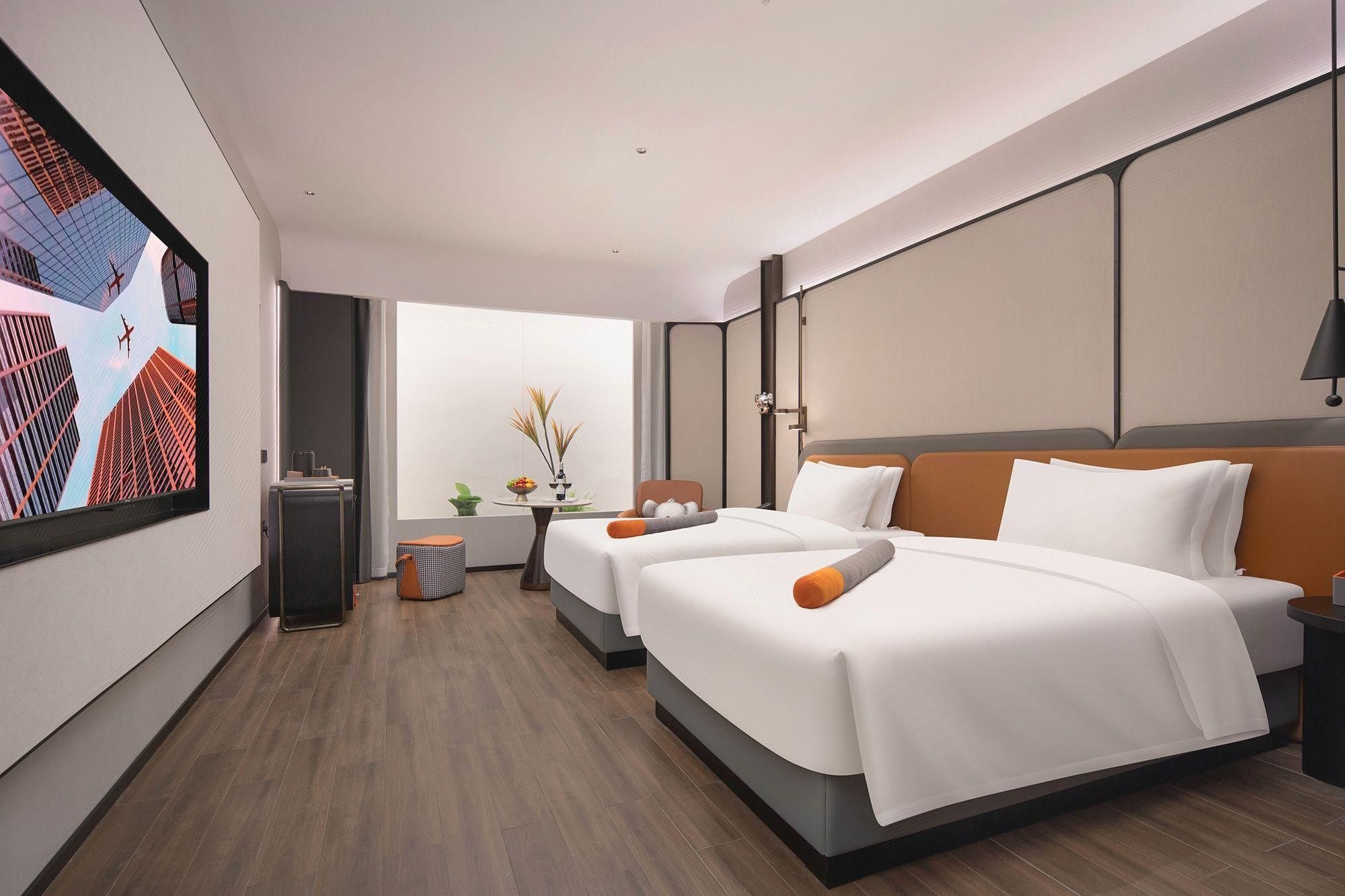 Do A Land Lab Hotel (Changsha Wuyi Square Huangxing Road Pedestrian Street Branch) - צ'נגשה - חדר שינה