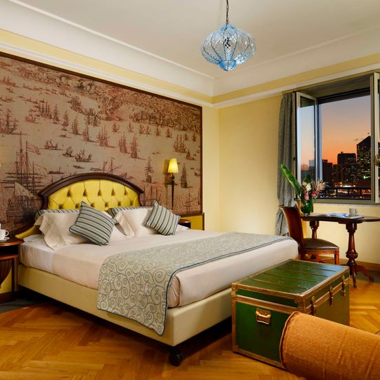 Bedroom view of Grand Hotel Savoia