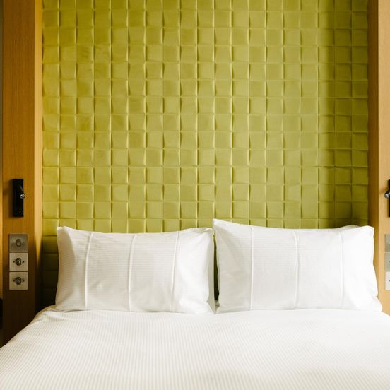 Bedroom view of Market Street Hotel