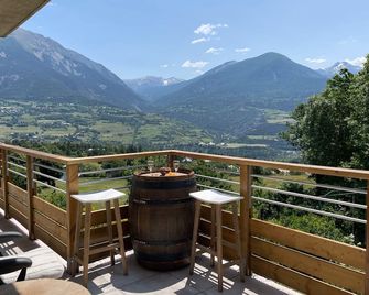 Gite Confort 15 Couchages, Vue Panoramiq - Embrun - Balcon