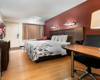 Red Roof Inn Lafayette - Purdue University - Lafayette - Bedroom