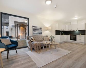 J-Apartment in Frogner Lillestrøm - Modern and Central - Lillestrøm - Living room