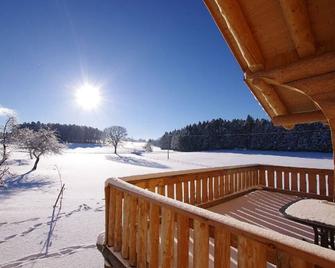 Gemütliche Ferienwohnung (120qm) mit Whirlpoolbadewanne und Balkon - Roding - Balkon