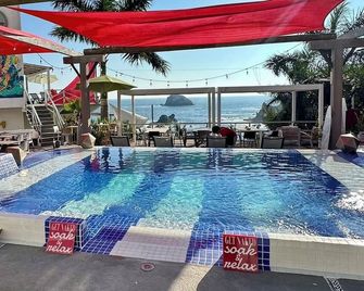 Villa Aikia (Adults Suites A/C) - Zipolite - Pool