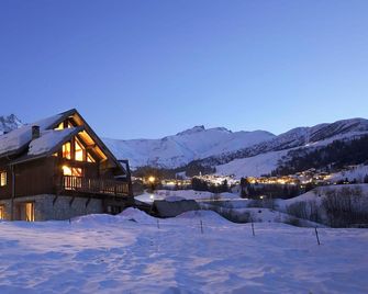 Lovely flat (sleeps 6/8) in chalet 300 m from slopes with shared sauna - Les Avanchers-Valmorel - Bâtiment