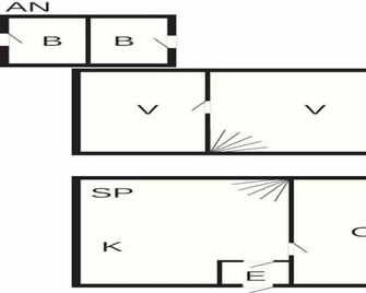 6 Person Holiday Home in Halden-by Traum - Halden - Floorplan