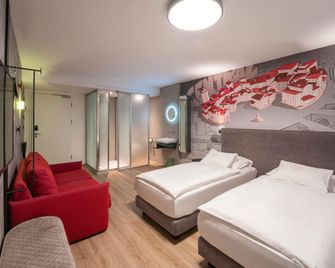 ibis Styles Ljubljana Centre - ליובליאנה - חדר שינה