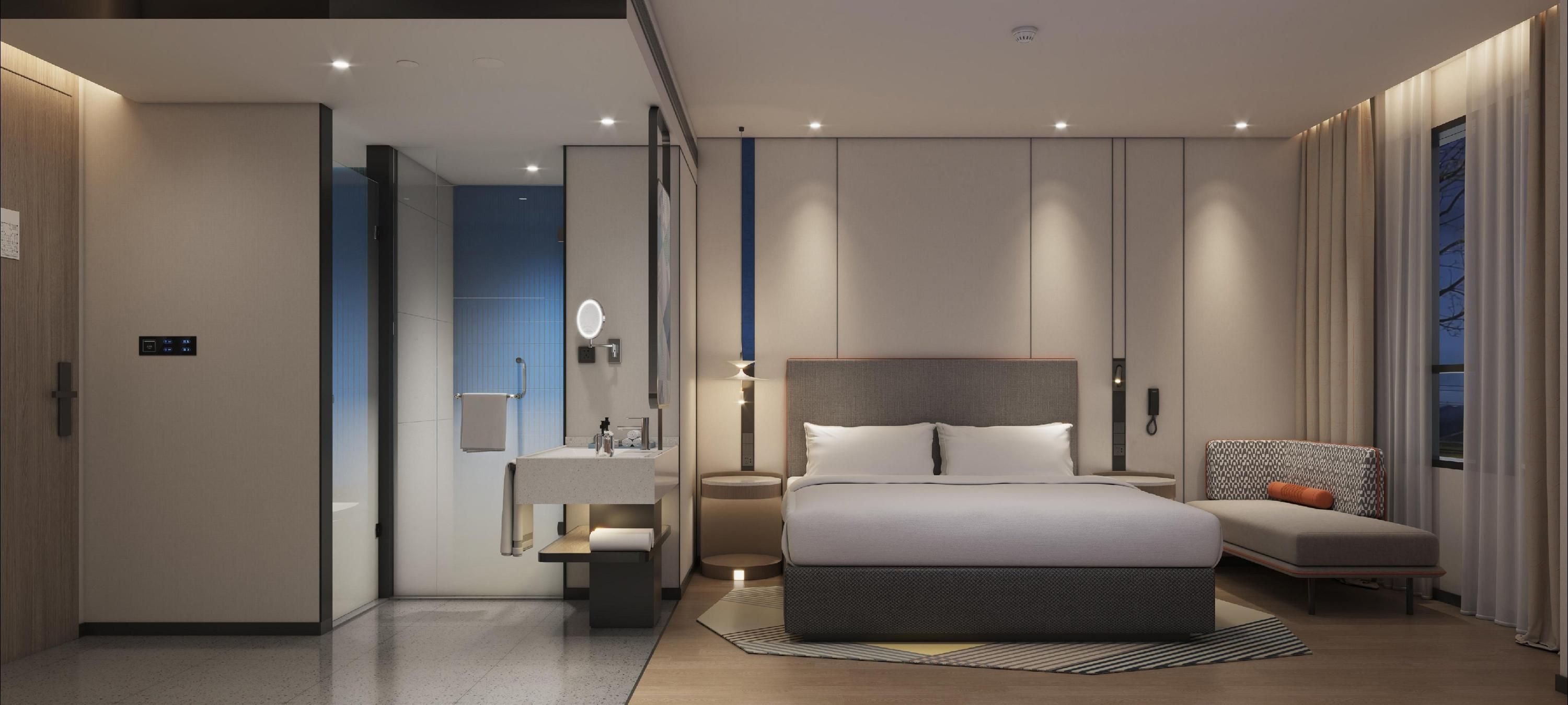 Holiday Inn Express Chongqing Ciqikou Ancient Town By IHG - צ'ונגקינג - חדר שינה