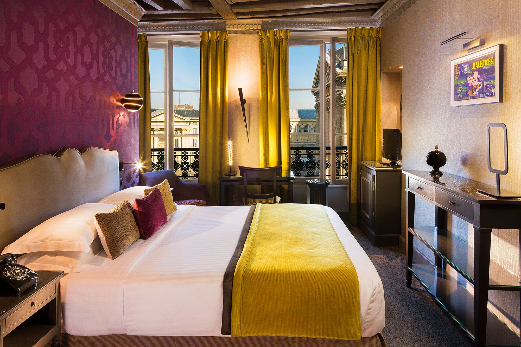 Hotel Les Dames du Panthéon - פריז - חדר שינה